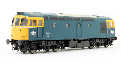 Pre-Owned Class 33/2 BR Blue 33202 With Full Yellow Ends Diesel Locomotive