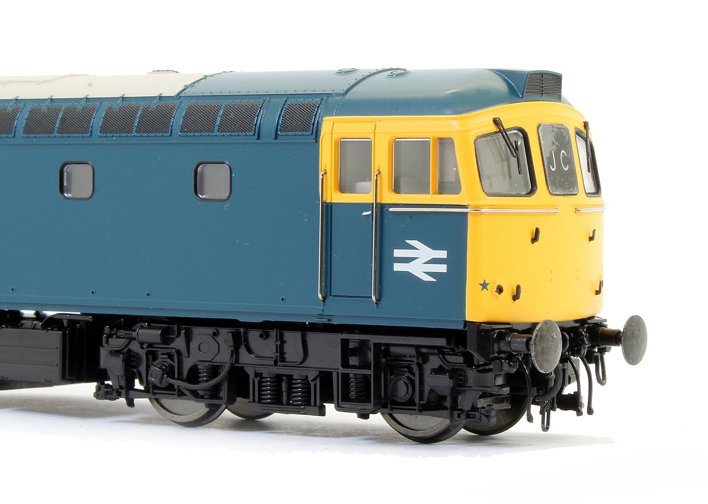 Pre-Owned Class 33/2 BR Blue 33202 With Full Yellow Ends Diesel Locomotive