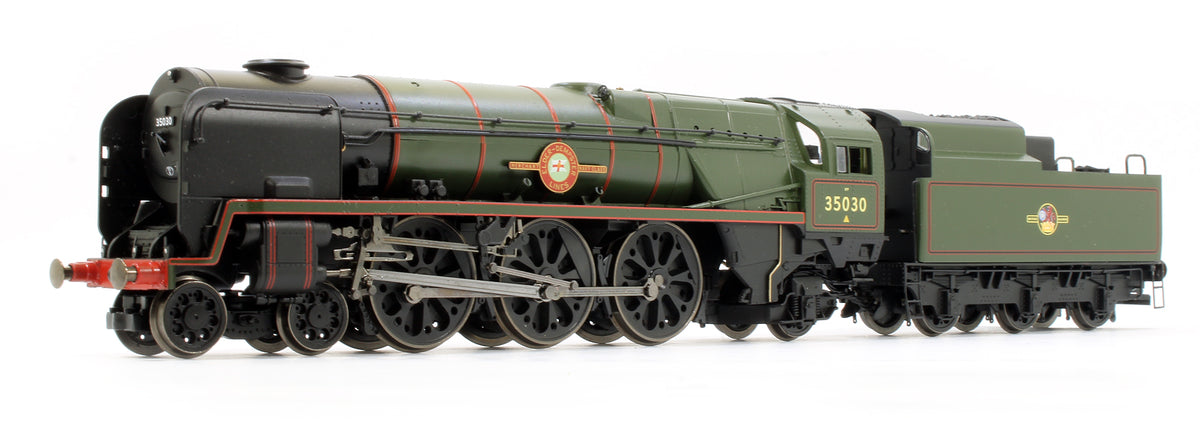 Pre-Owned BR Green 4-6-2 Merchant Navy (Rebuilt) 'Elder Dempster Lines' No.35030 Steam Locomotive