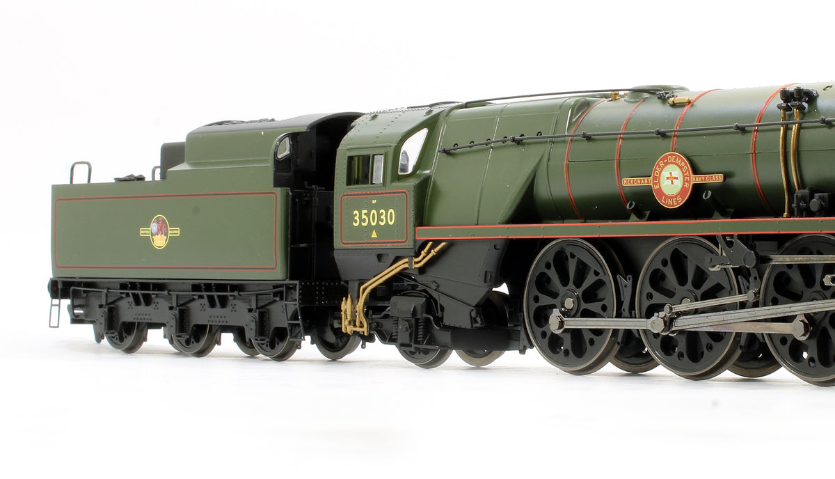 Pre-Owned BR Green 4-6-2 Merchant Navy (Rebuilt) 'Elder Dempster Lines' No.35030 Steam Locomotive