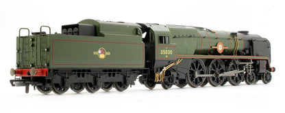 Pre-Owned BR Green 4-6-2 Merchant Navy (Rebuilt) 'Elder Dempster Lines' No.35030 Steam Locomotive