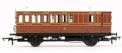 Pre-Owned Pack of 4 LBSCR Umber (4BT, 6CL, 4T, 6BT) Passenger Coaches