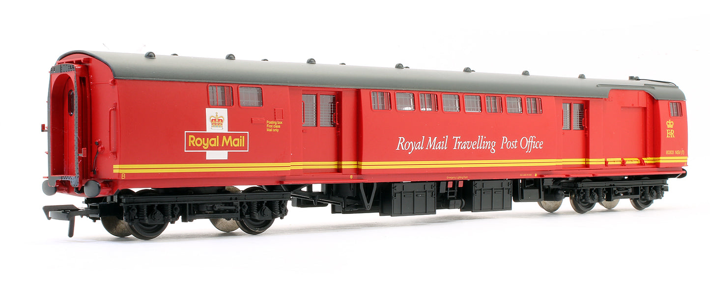 Pre-Owned BR MK1 Pos Post Office Sorting Van Royal Mail TPO Red
