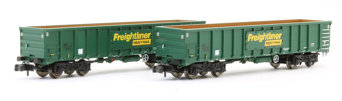 Pre-Owned MJA Freightliner Heavy Haul Bogie Box Van Twin Pack 502039 & 502040