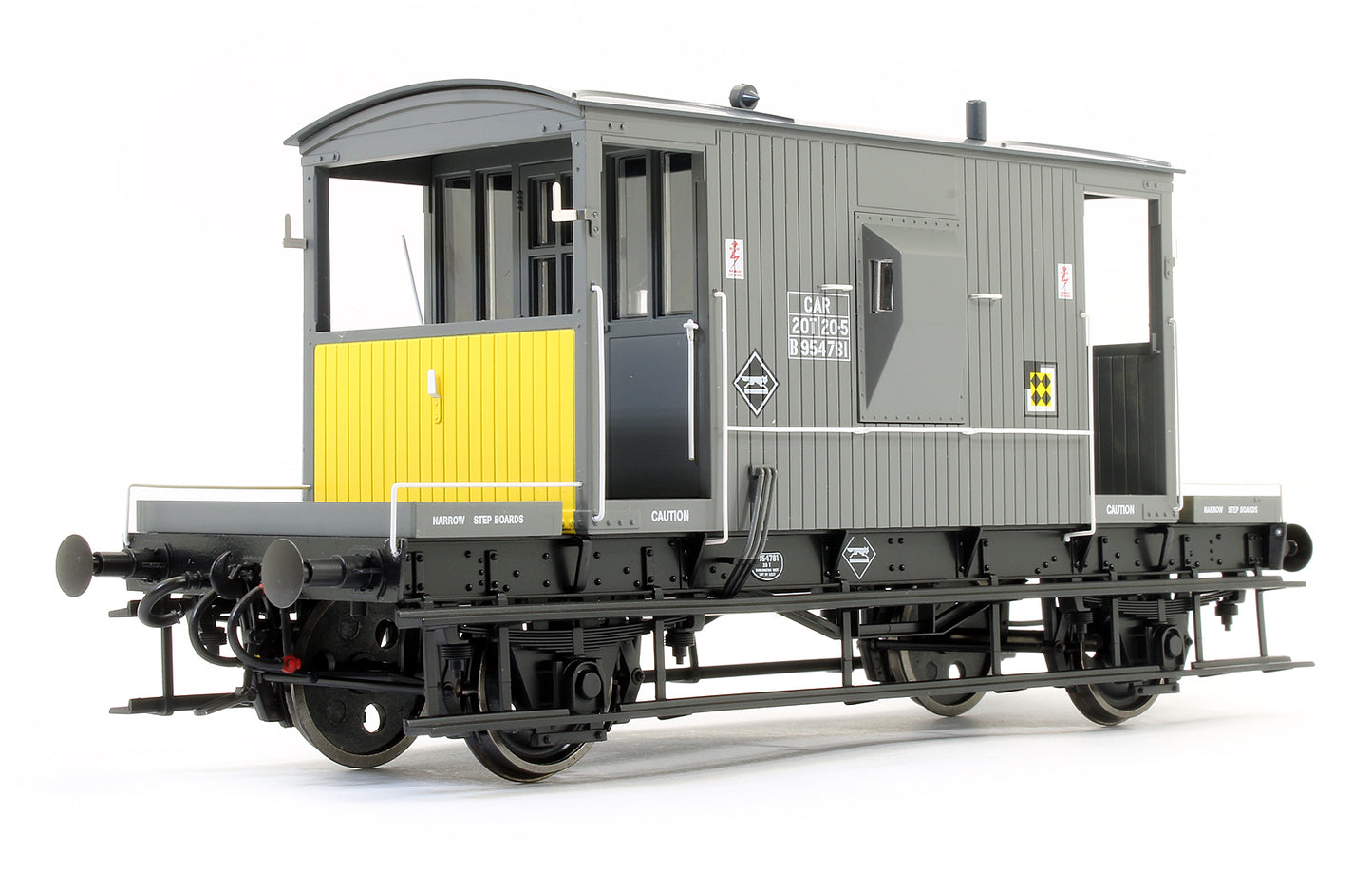 BR 20T Brake Van B954781 Grey Coal Sector CAR