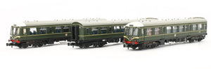 Pre-Owned Class 108 3 Car DMU BR Green Speed Whiskers (DCC Sound)