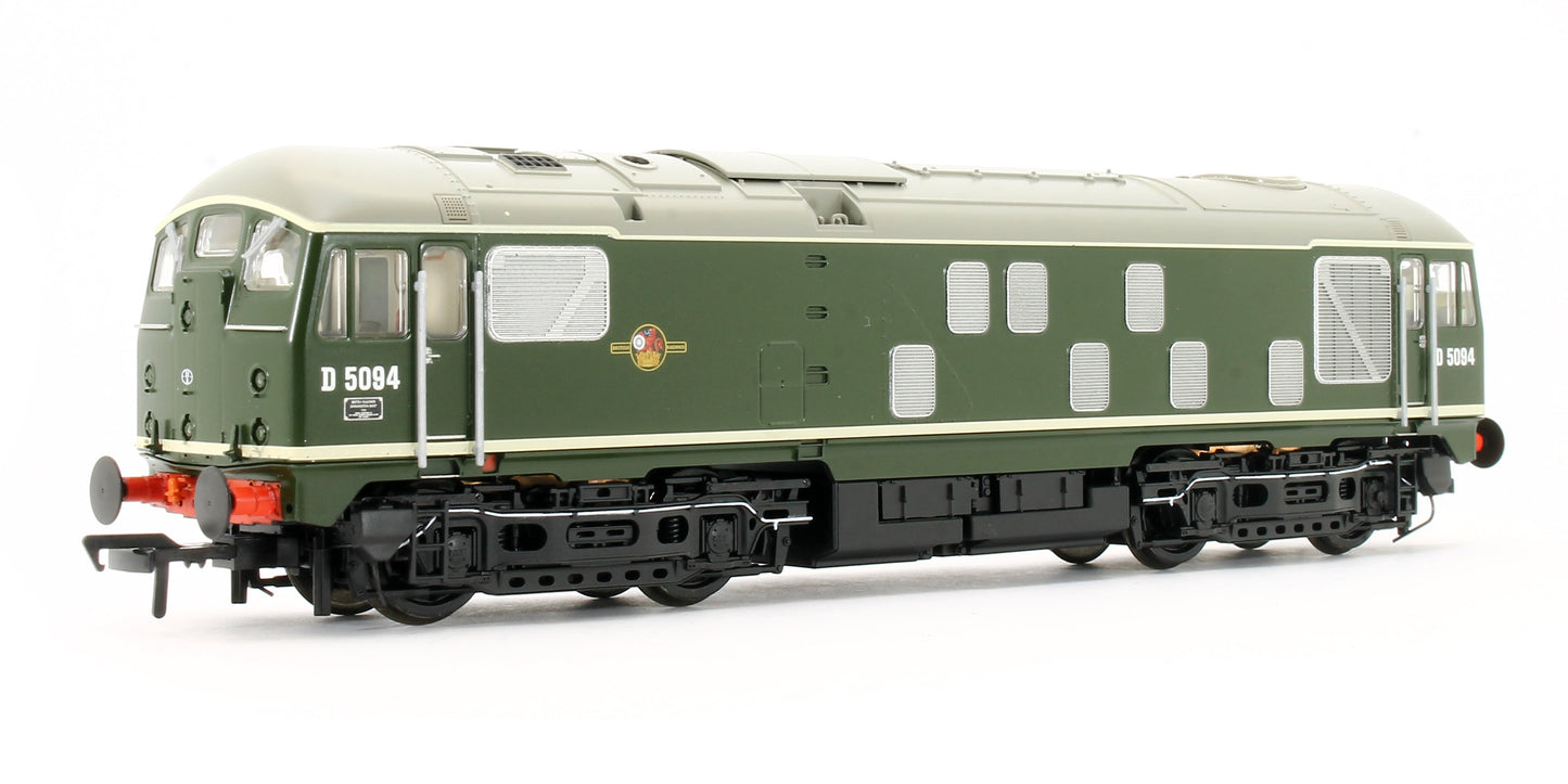 Class 24/1 D5094 Disc Headcode BR Green (Late Crest) Diesel Locomotive (DCC Ready)