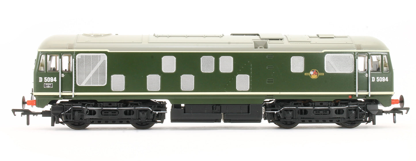Class 24/1 D5094 Disc Headcode BR Green (Late Crest) Diesel Locomotive (DCC Ready)