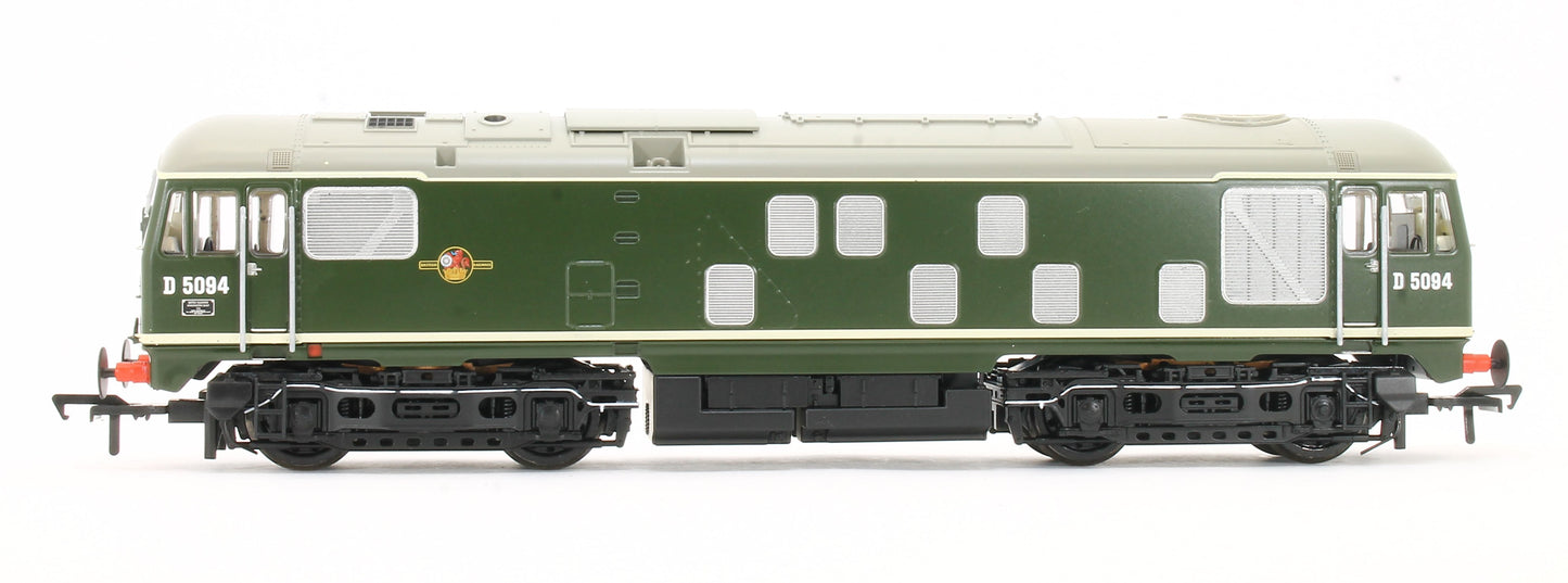 Class 24/1 D5094 Disc Headcode BR Green (Late Crest) Diesel Locomotive (DCC Ready)