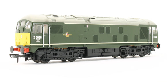 Class 24/0 D5036 Disc Headcode BR Green (Small Yellow Panels) Diesel Locomotive - DCC Sound