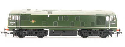 Class 24/0 D5036 Disc Headcode BR Green (Small Yellow Panels) Diesel Locomotive