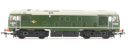 Class 24/0 D5036 Disc Headcode BR Green (Small Yellow Panels) Diesel Locomotive - DCC Sound