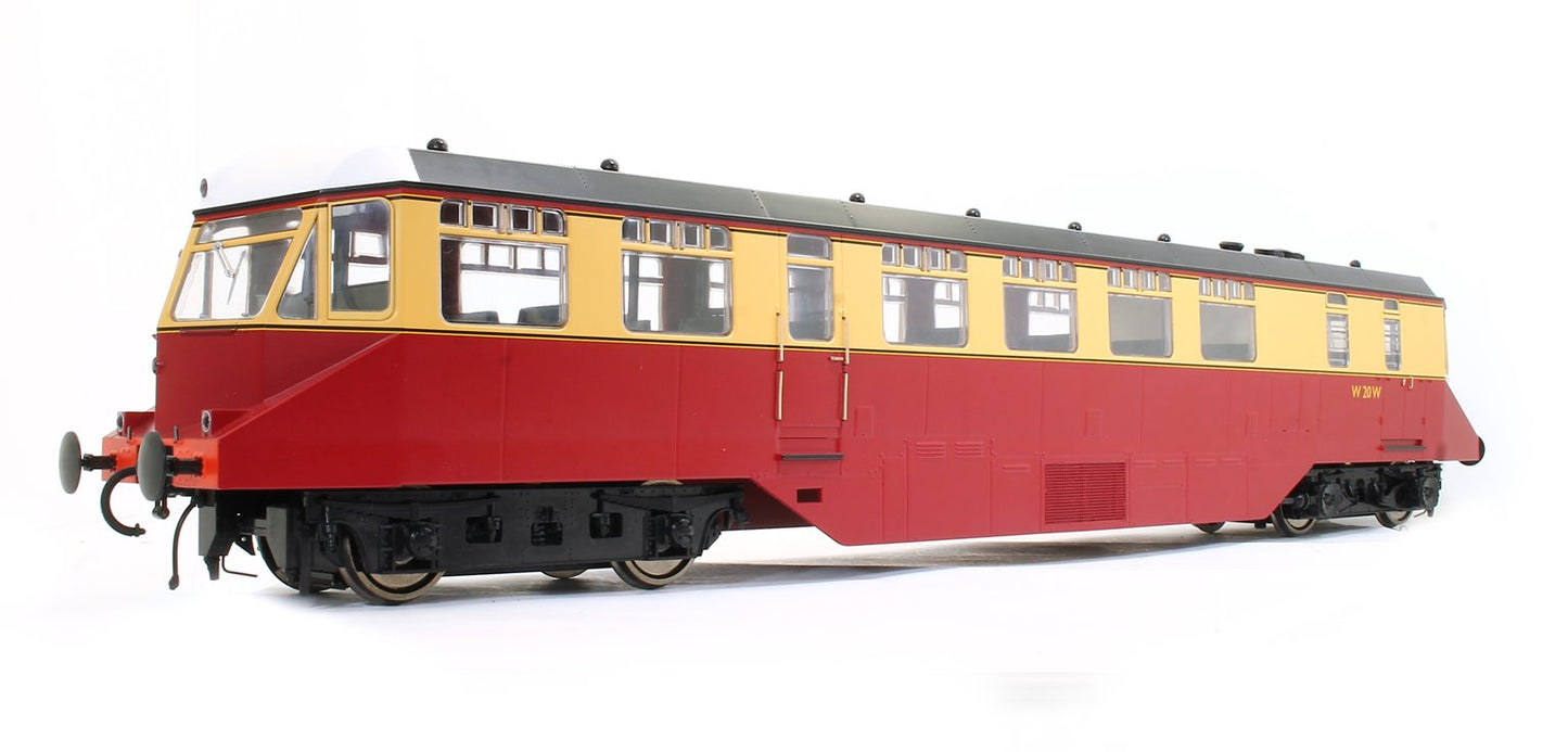 GWR AEC ‘Razor Edge' Railcar BR crimson/cream (white cab roof) No.W20W