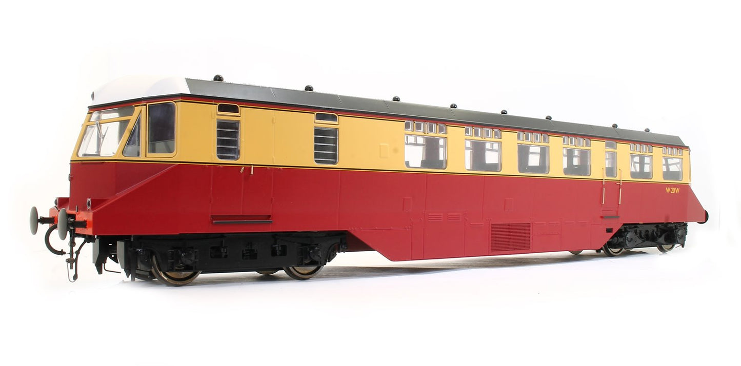 Pre-Owned AEC ‘Razor Edge Railcar BR Crimson & Cream (White Cab Roofs) No.W20W Diesel Locomotive