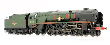 Pre-Owned BR 4-6-2 Merchant Navy Class 'Lamport And Holt Line' 35026 Steam Locomotive