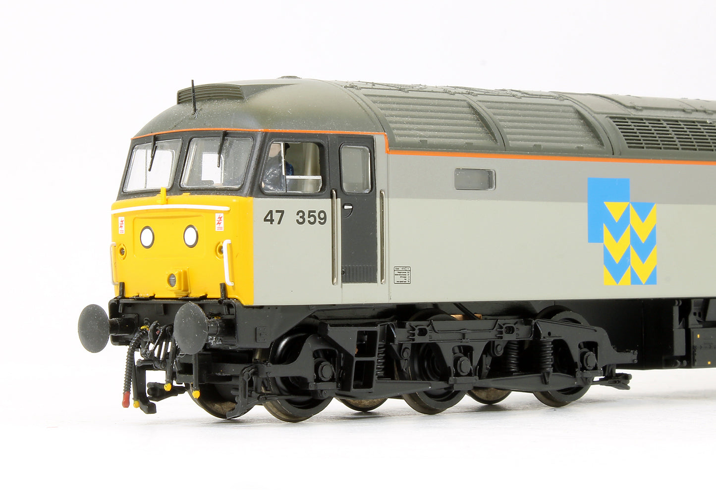 Pre-Owned 31-662 Class 47359 BR Railfreight Grey Metals Sector Diesel Locomotive
