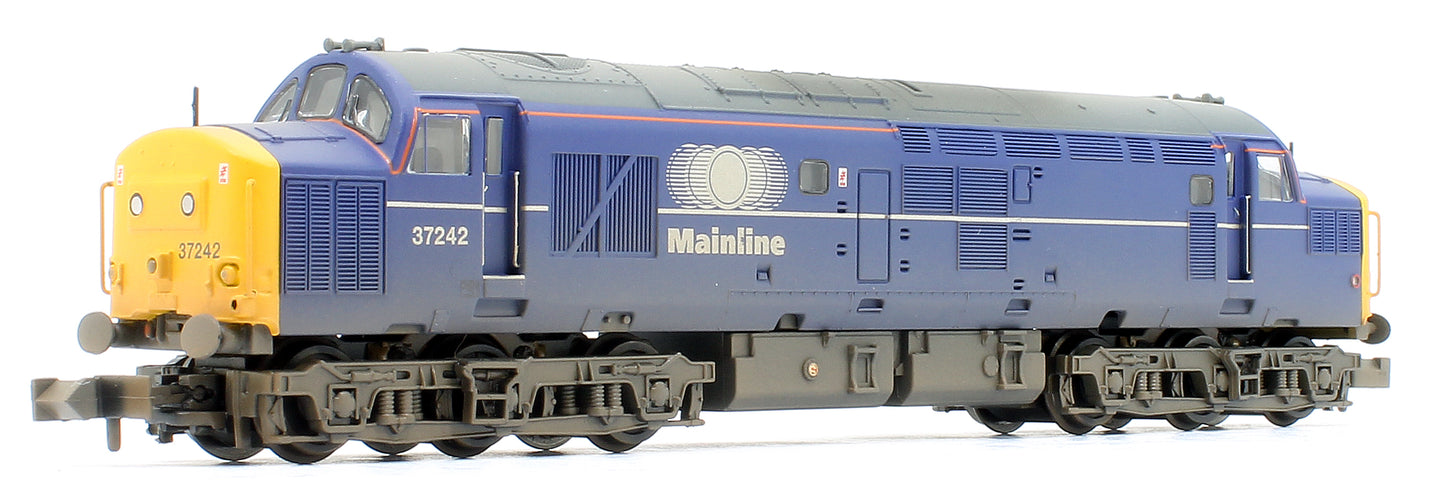 Class 37/0 Centre Headcode 37242 Mainline Freight Diesel Locomotive - Weathered