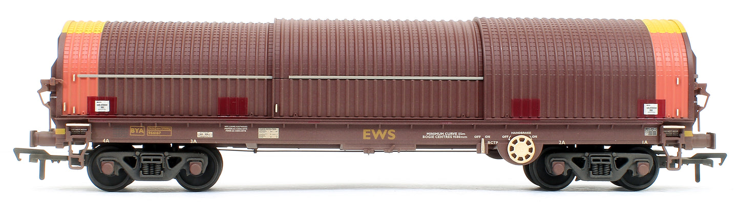 BRA Steel Carrier (Ex-EWS) DB Schenker 96617 - Weathered