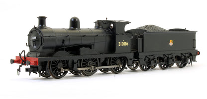 Pre-Owned 31-462 C Class 31086 BR Black Early Emblem Steam Locomotive