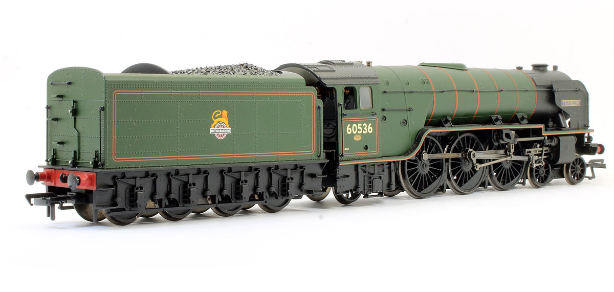 Pre-Owned Class A2 60536 'Trimbush' BR Lined Green Early Emblem Steam Locomotive