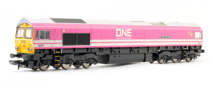 Pre-Owned R3923 Ocean Network Express Class 66 'As One We Can' No.66587 Diesel Locomotive