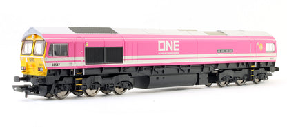 Pre-Owned R3923 Ocean Network Express Class 66 'As One We Can' No.66587 Diesel Locomotive