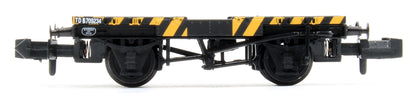 BR Ex-Conflat Runner Wagon BR Yellow & Black Wasp Stripes B709234