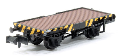 BR Ex-Conflat Runner Wagon BR Yellow & Black Wasp Stripes B709234