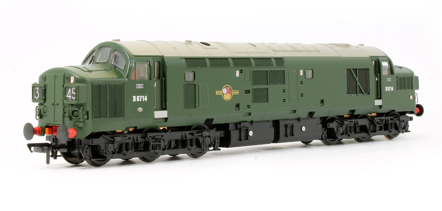 Pre-Owned Class 37/0 D6714 BR Green Diesel Locomotive