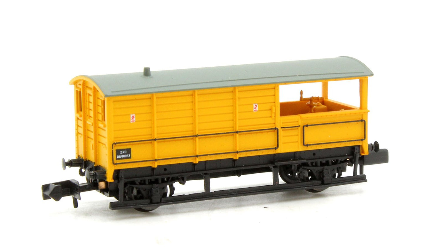 20 Ton Toad Brake Van BR Departmental Yellow