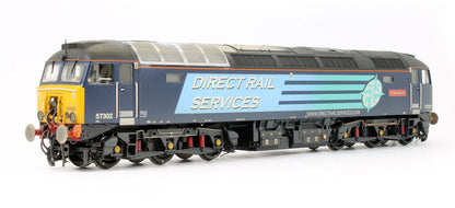 Class 57/3 57302 'Chad Varah' DRS Compass Blue Diesel Locomotive - Weathered