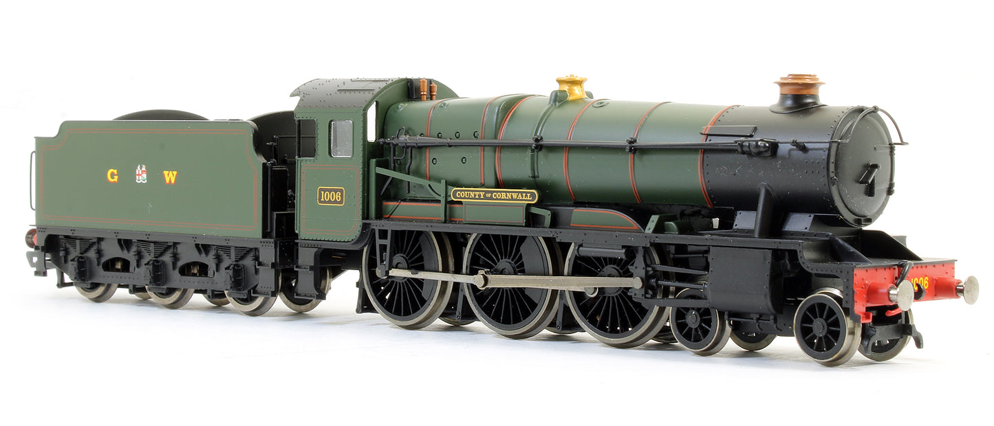 Pre-Owned R2937 RailRoad GWR 4-6-0 'County Of Cornwall' 1006 Steam Locomotive