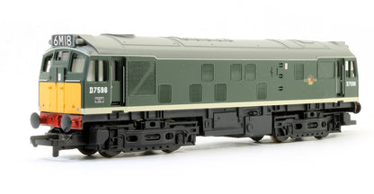 Pre-Owned BR Bo-Bo Green Class 25 'D7596' Diesel Locomotive