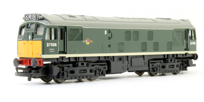 Pre-Owned BR Bo-Bo Green Class 25 'D7596' Diesel Locomotive
