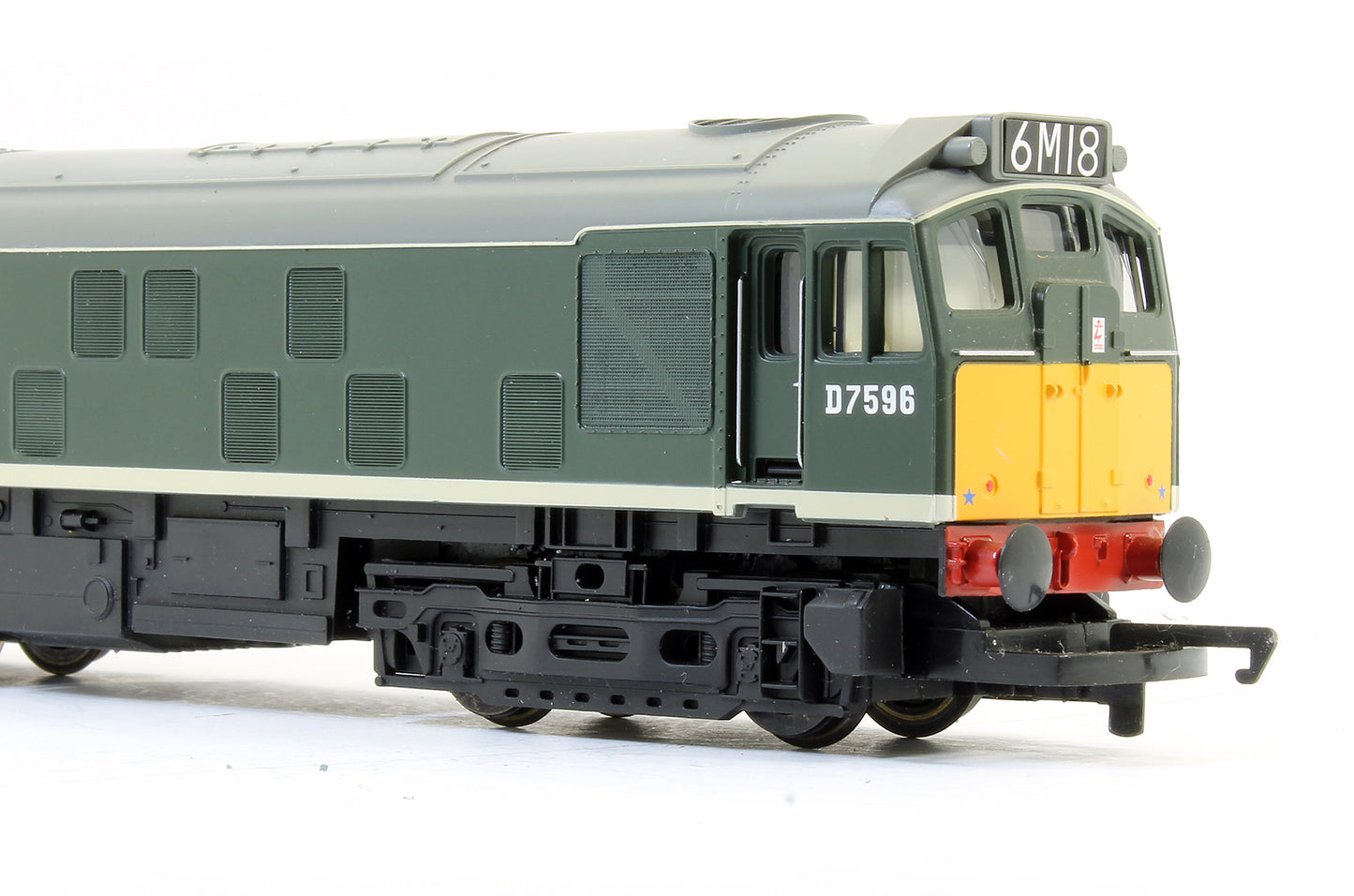 Pre-Owned BR Bo-Bo Green Class 25 'D7596' Diesel Locomotive