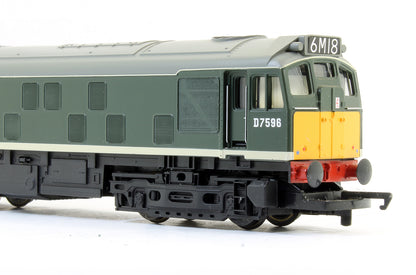 Pre-Owned BR Bo-Bo Green Class 25 'D7596' Diesel Locomotive