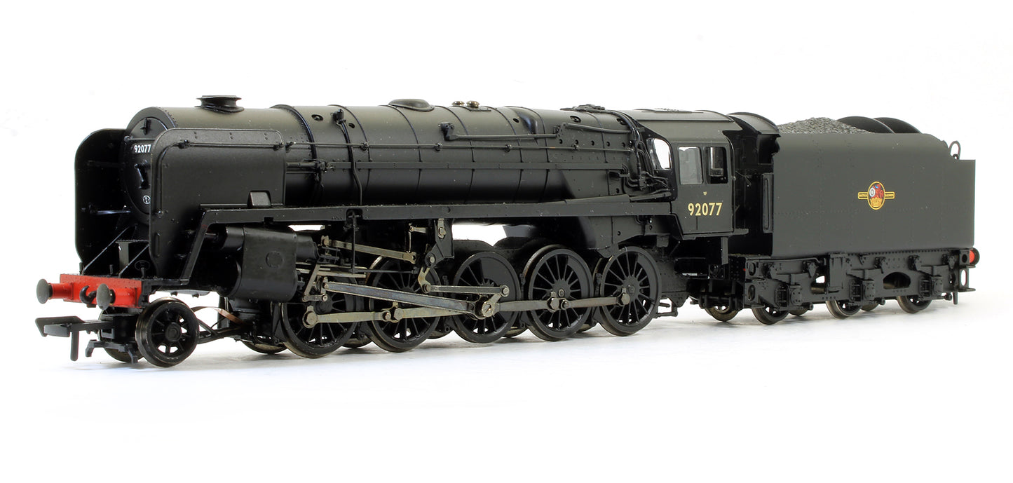 Pre-Owned 9F 2-10-0 Standard 92077 BR Black L/Crest BR1C Tender Steam Locomotive