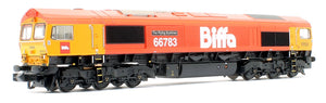 Class 66/7 66783 'The Flying Dustman' GBRf Biffa Red