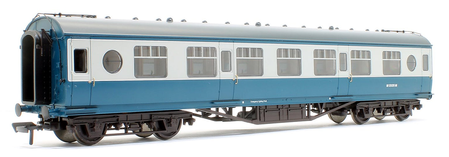 LMS 57ft 'Porthole' Second Corridor BR Blue & Grey M13135M