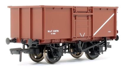 16T Steel Mineral Wagon Pressed End Door MOT Bauxite with Load No.33179