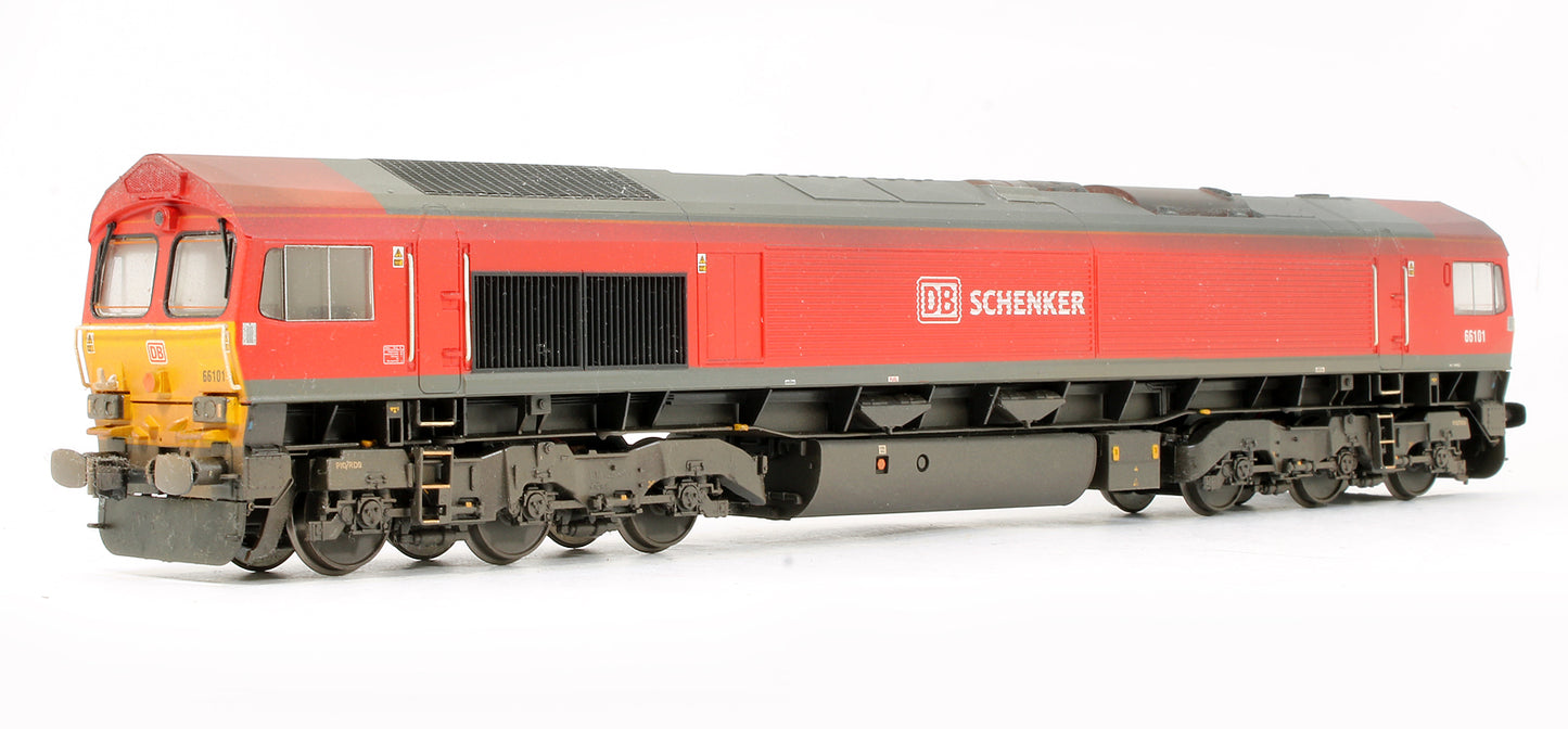 Pre-Owned 32-734A Class 66101 DB Schenker Diesel Locomotive - Weathered