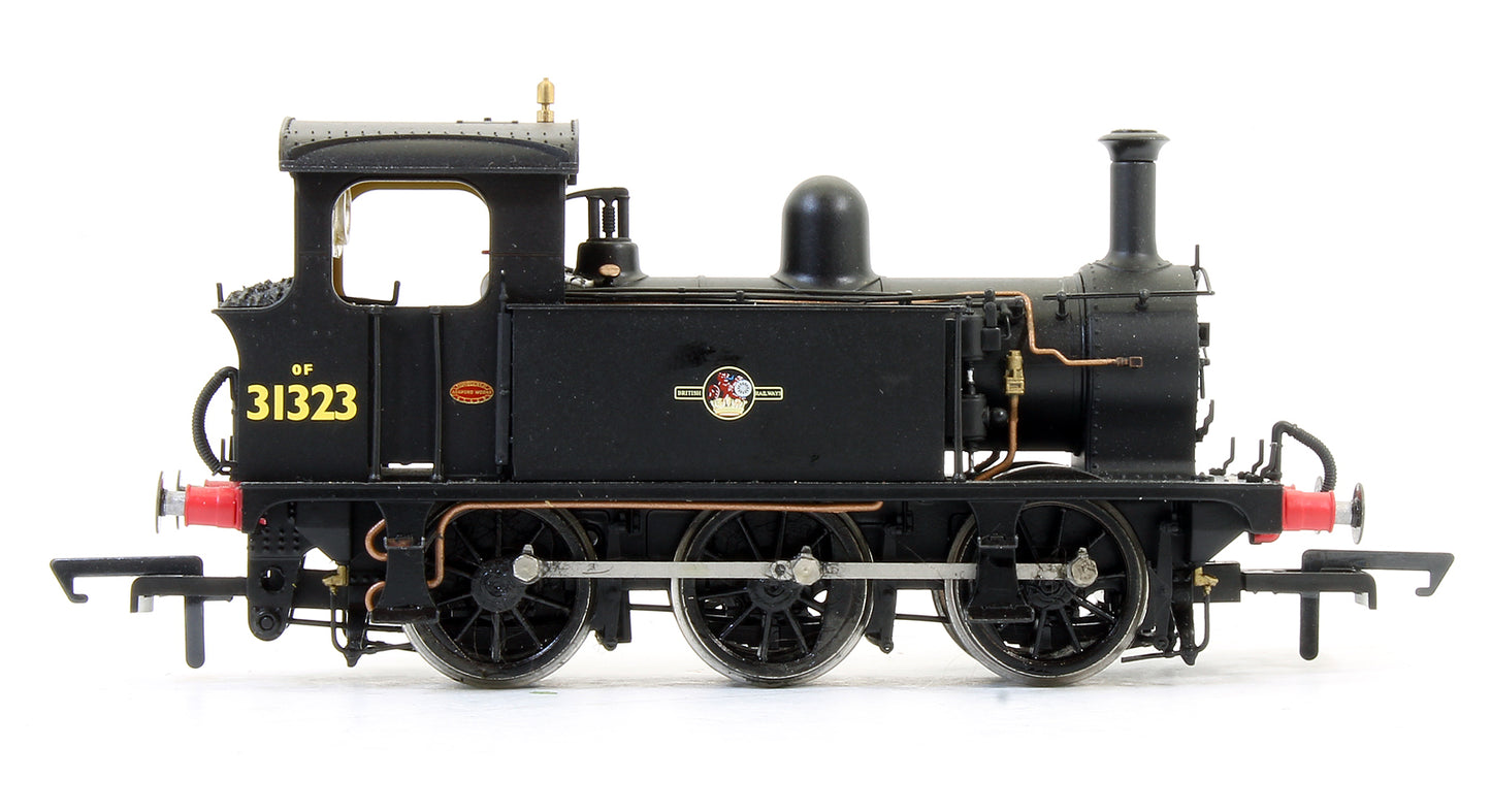 BR Black SECR P Class 0-6-0T BR Black With Late Crest Steam Locomotive No.31323 Steam Locomotive
