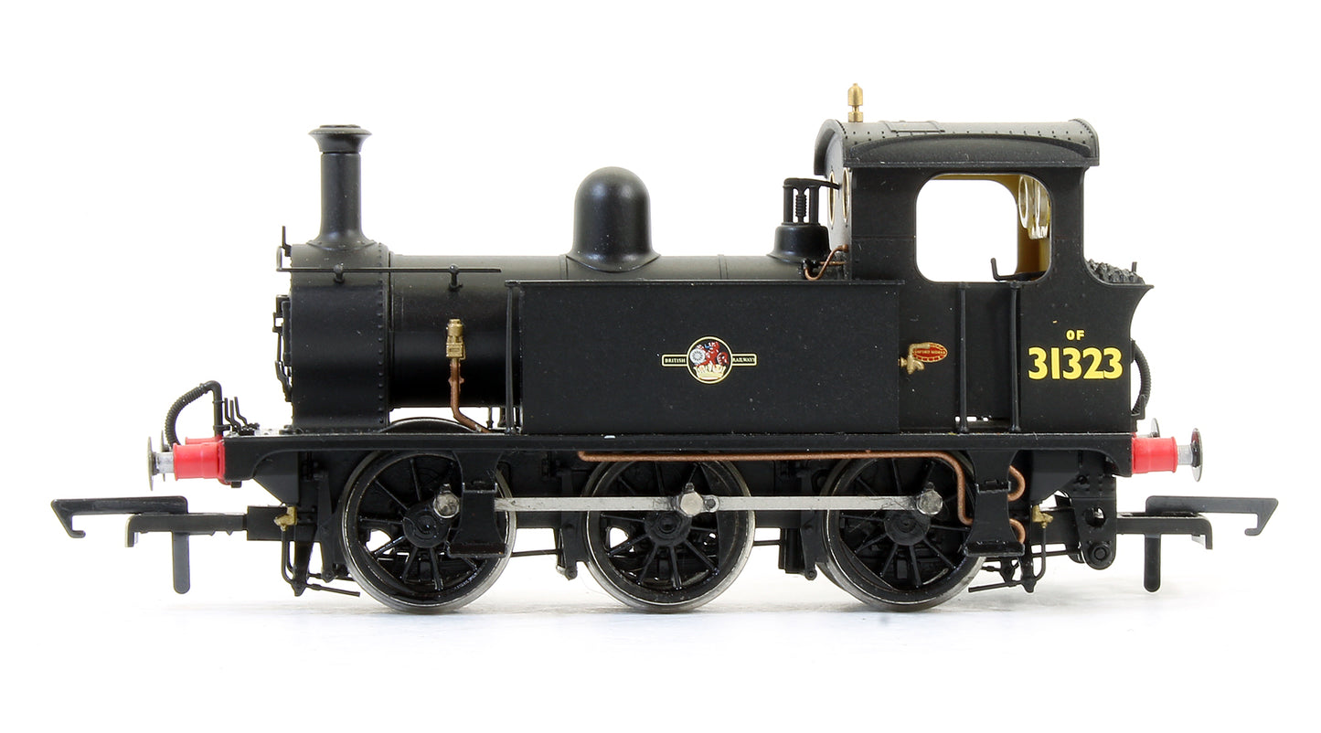 BR Black SECR P Class 0-6-0T BR Black With Late Crest Steam Locomotive No.31323 Steam Locomotive