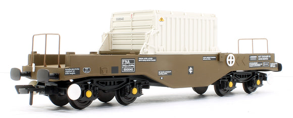 BR FNA Nuclear Flask Wagon Sloping Floor 550040 With Flask