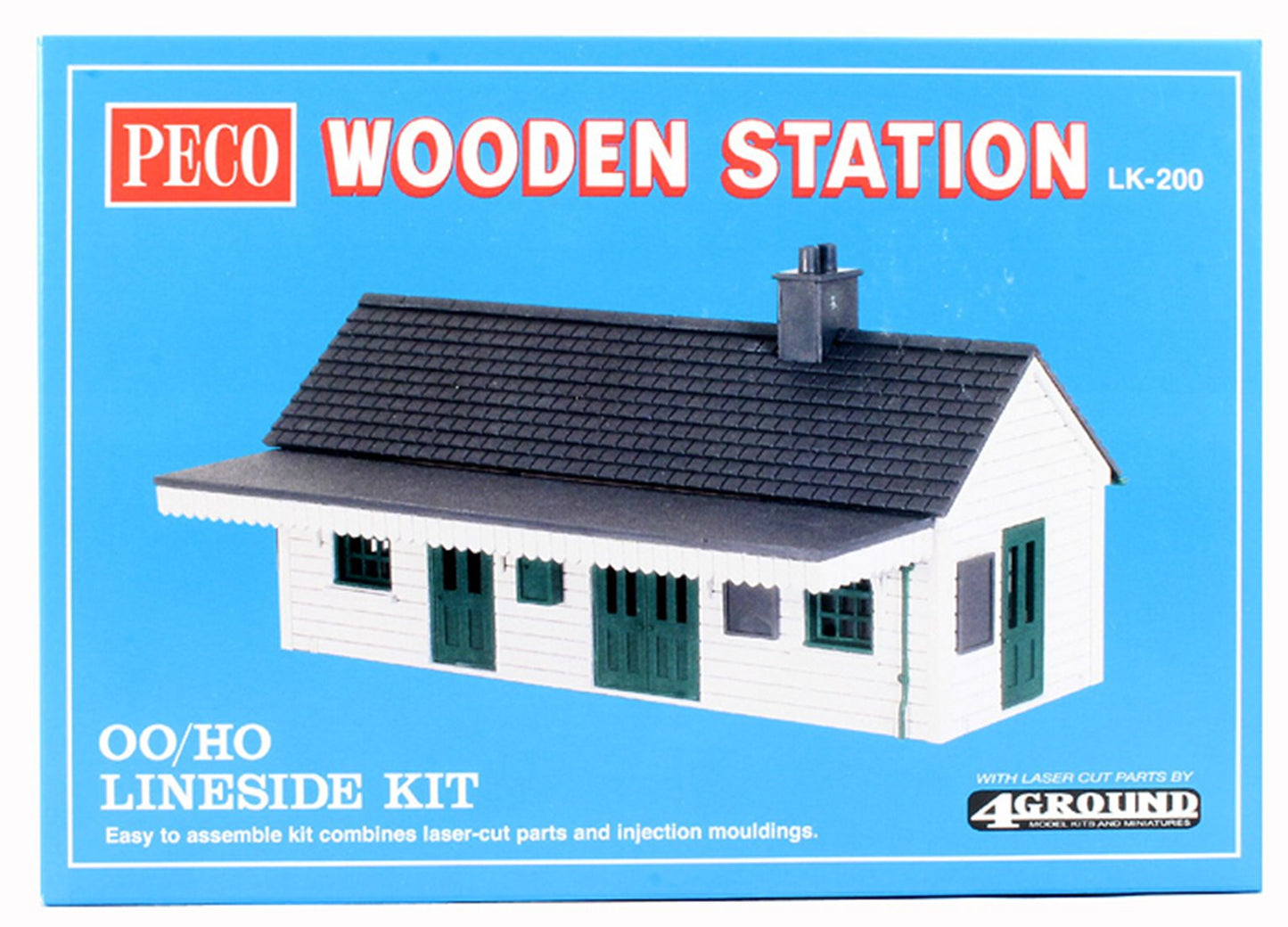 Peco LK-200 Lineside Kit Wooden Station