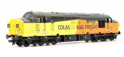 Pre-Owned 32-789 Class 37/0 37099 'Merl Evans' Colas Diesel Locomotive