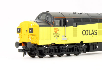 Pre-Owned 32-789 Class 37/0 37099 'Merl Evans' Colas Diesel Locomotive