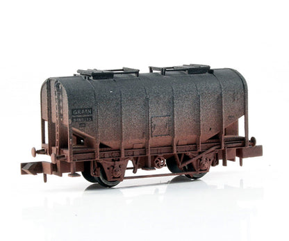 Dapol 2F-036-005 Bulk Grain Hopper BR Livery - Weathered