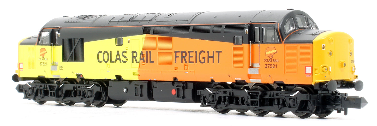 Class 37/5 Refurbished 37521 Colas Rail Freight Diesel Locomotive