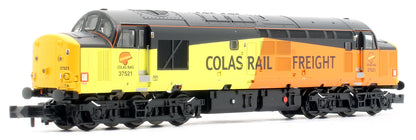 Class 37/5 Refurbished 37521 Colas Rail Freight Diesel Locomotive